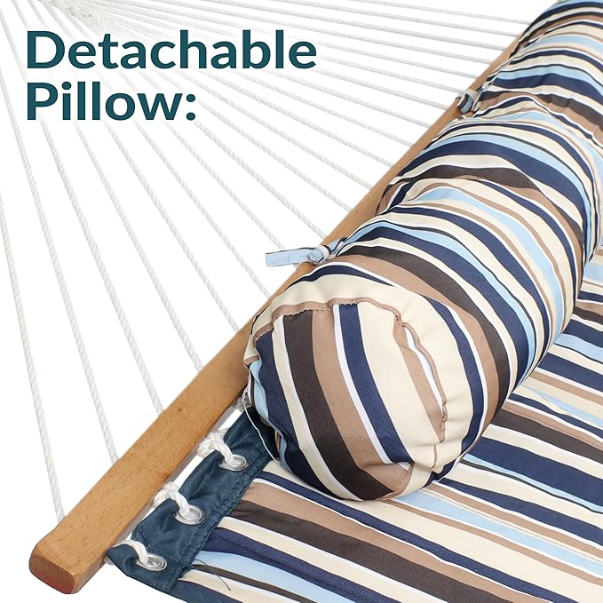 Sunnydaze Quilted Outdoor Hammock - Image 7