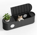 DRATO Outdoor Storage Box, Resin Deck Storage Box Waterproof Patio Storage Box by DRATOprovidesawarmandcozy