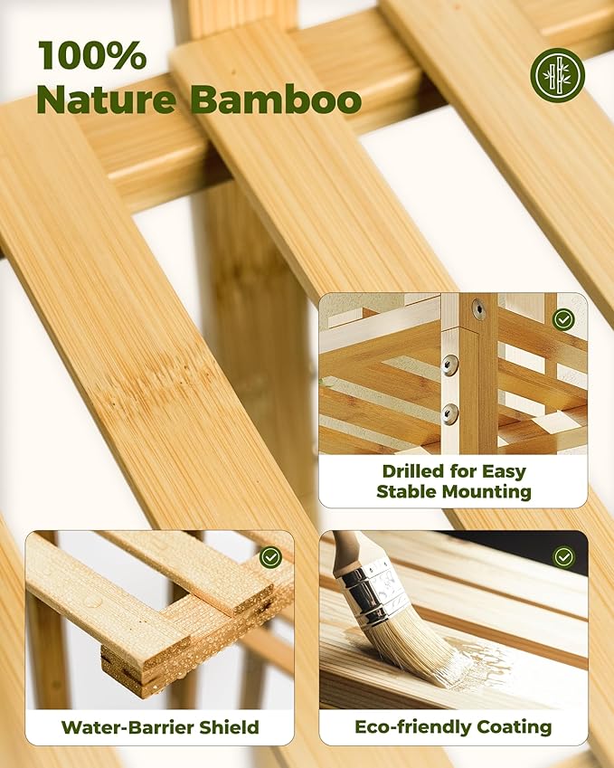 Bamworld Bamboo Plant Stand - Image 7