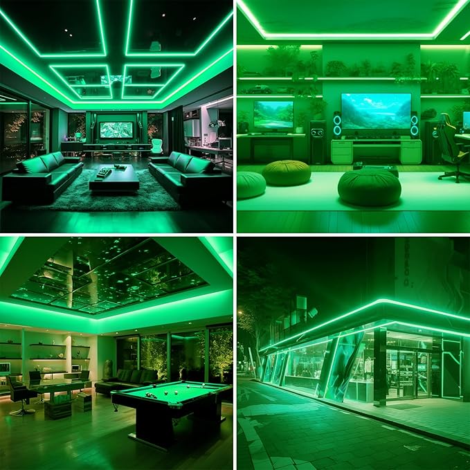 AC 110V COB LED Strip Lights Outdoor Waterproof 65.6ft, IP65 Flexible Cuttable - Image 5