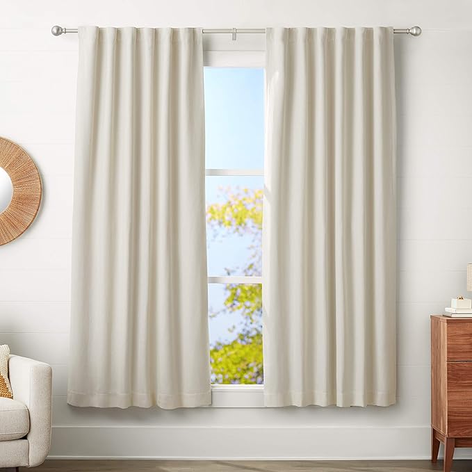 Amazon Basics Adjustable Heavy Duty Curtain Rod - Image 9