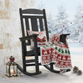 LUE BONA Rocking Chair Outdoor, Weather Resistant Poly Plastic Rocker Chairs by LUEBONA