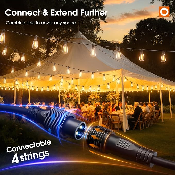 addlon 200FT Outdoor String Lights - Image 7