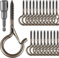96 PCS Q-Hanger Hooks, Screw Hooks by FSAH