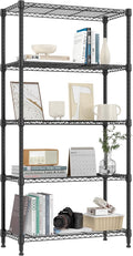 1250 lbs 5 Tier Shelf Metal Storage Shelves Shelving Wire Rack Heavy Duty by MEIGAOPLASTICANDMETALHKCOLIMITED