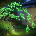 JJGoo Solar Garden Lights, New Upgraded 2 Pack Solar Swaying Starburst Light by JJGoo