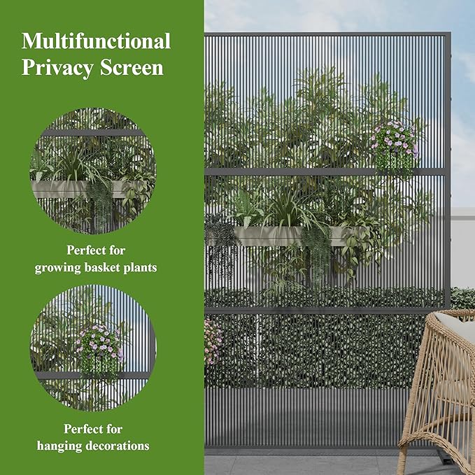 Casaphoria Metal Privacy Screen Outdoor - Image 4