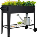 Elevate 32" Tall Raised Garden Bed Outdoor by LEETOLLA