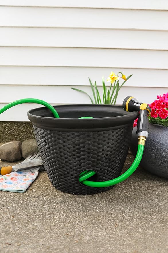 The HC Companies 18 inch Woven Garden Hose Holder, Lightweight UV-Resistant - Image 2