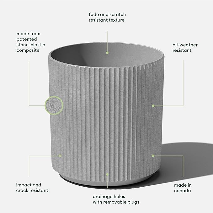 Veradek Mason Series Demi Planter - Image 2