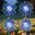 Garden Outdoor Lights, 4 Pack 120 LED Solar Garden Lights Fairy Lights Outdoor by Slyuexu