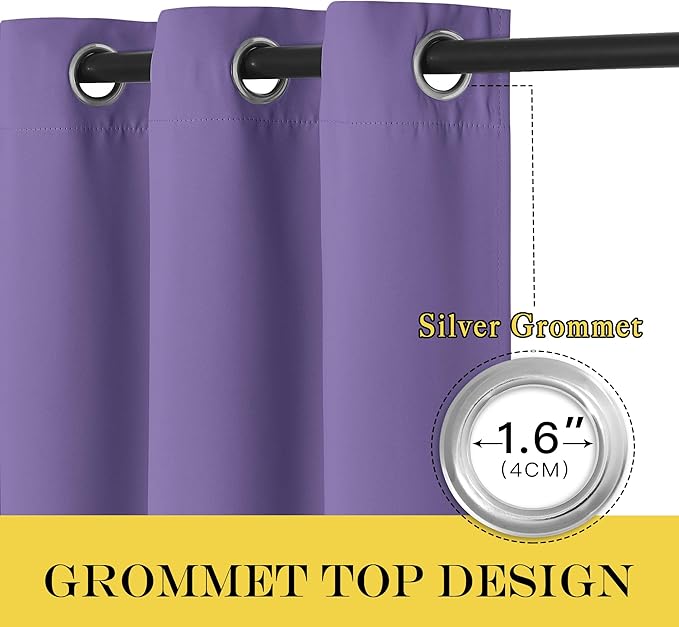 NICETOWN Kitchen Short Blackout Curtain and Drape - Image 5