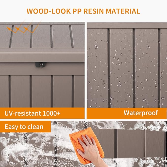 ROJIK Outdoor Storage Housing Deck Box - Image 5