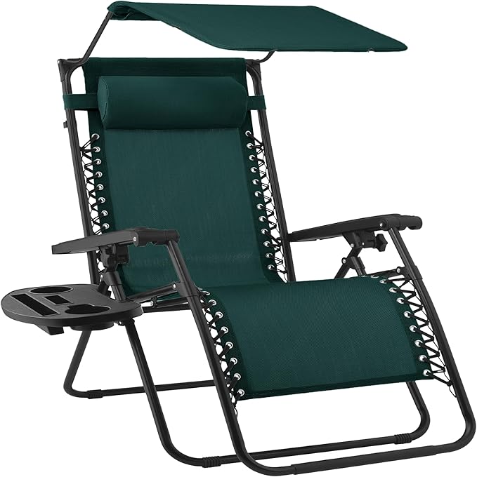 Best Choice Products 30” Wide Folding Zero Gravity Outdoor Recliner Patio by BestChoiceProducts