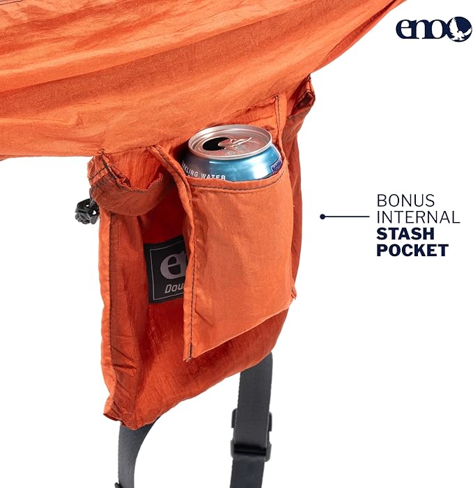 ENO, Eagles Nest Outfitters DoubleNest Lightweight Camping Hammock, 1 to 2 - Image 3