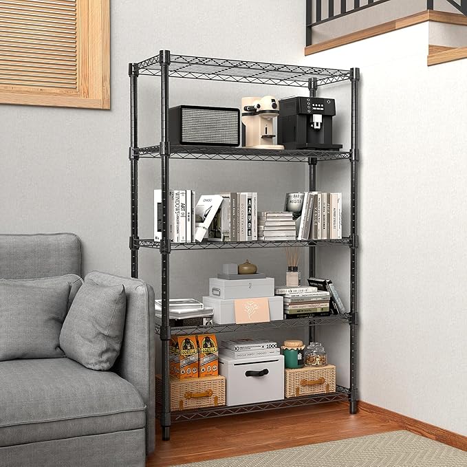 1250 lbs Storage Shelving Utility Shelving Unit 5-Tier Utility Shelving Unit - Image 2