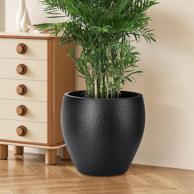 Plant Pots 17.5/14.8/12.2 inch Set of 3, Flower Pots - Image 5