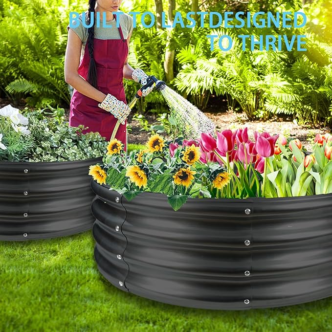 36-Inch Round Galvanized Steel Fire Ring/Fir Pit - Image 7