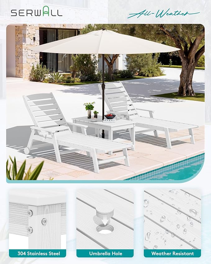 SERWALL Outdoor Coffee Table - Image 7