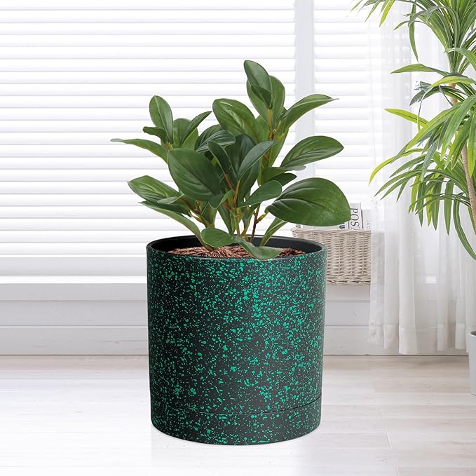 6/5/4 inch Plant Pots, 3 Pack Cylinder Flower Pots - Image 6