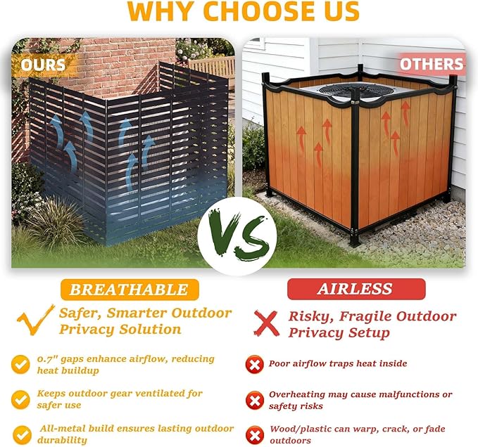 Metal Privacy Screen Outdoor - Image 3