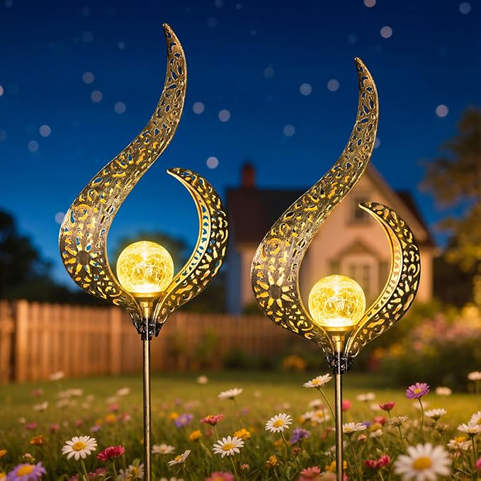 HOMEIMPRO Outdoor Solar Garden Lights Waterproof, Gifts by Homeimpro