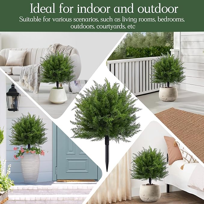 Artificial Topiary Bushes for Outdoors - Image 5