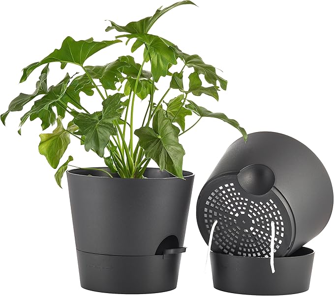FaithLand 2-Pack 10 Inch Planter Pots by FaithLand