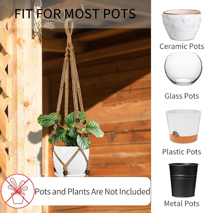 Macrame Plant Hanger - Image 3