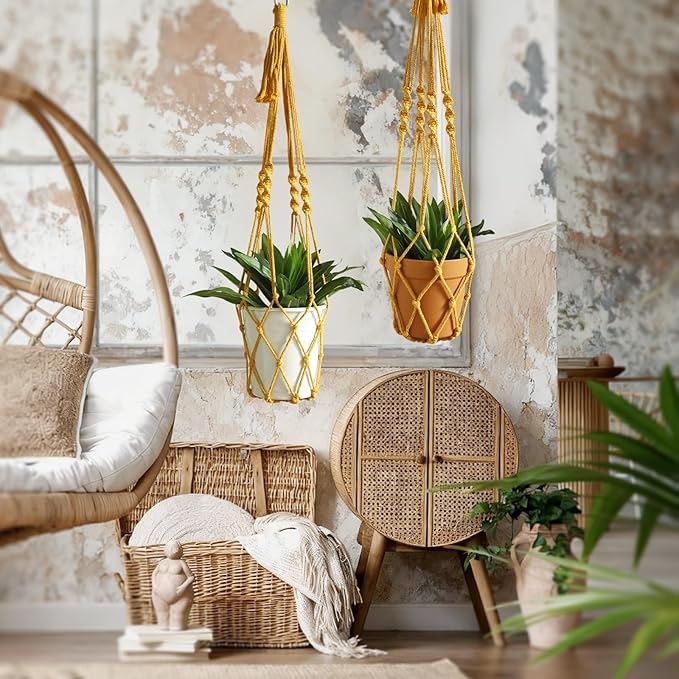 Artilady Boho Macrame Plant Hangers - Image 2