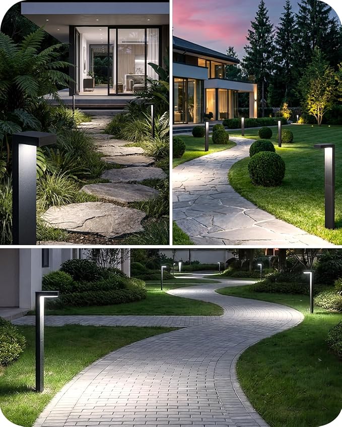 Low Voltage Landscape Lights, 8 Pack Outdoor LED Pathway Light, Wired Path - Image 7