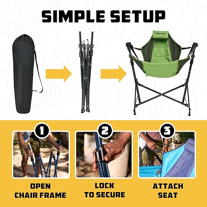 Wise Owl Outfitters Hammock Chair - Image 7