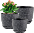 Large Flower Pots 12/10/9 inch, Plant Pots by WSMKSZ