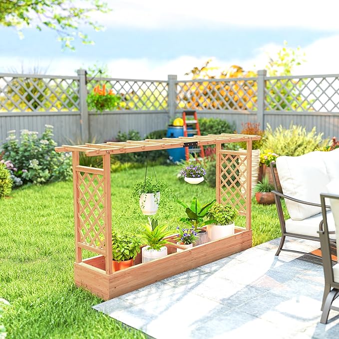 Outsunny Raised Garden Bed - Image 8