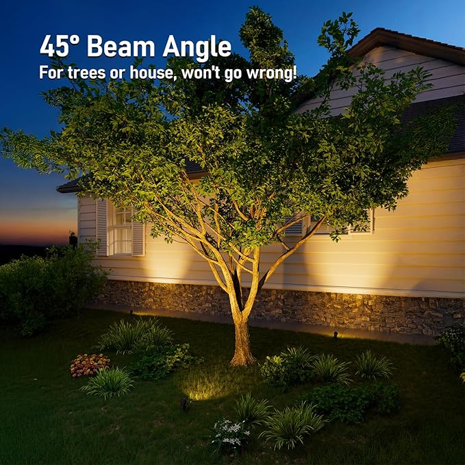 LEONLITE Low Voltage LED Landscape Spotlight, 5W 12V Pathway Lights Outdoor - Image 2