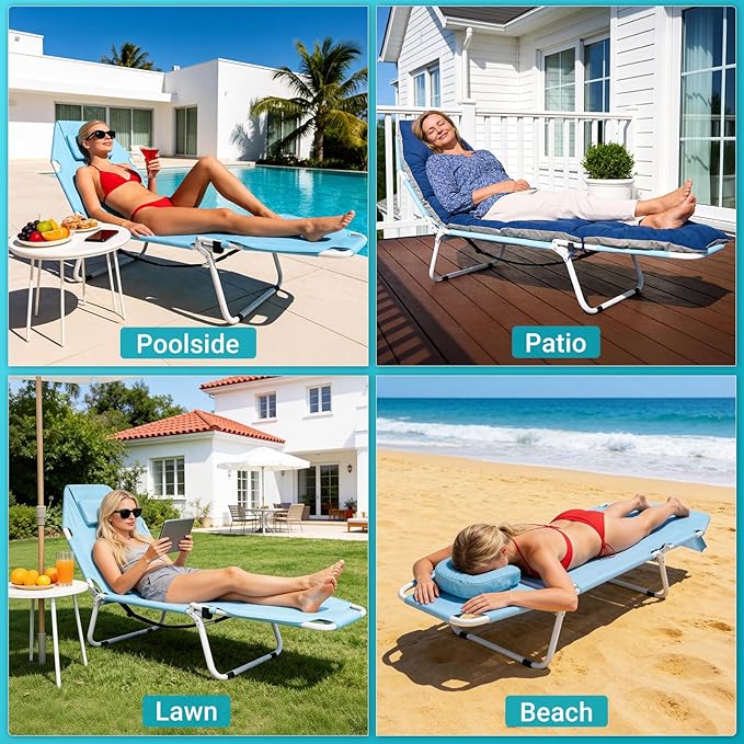 ABORON 2-in-1 Tanning Chair - Image 5