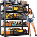 78" H Garage Shelving Heavy Duty Storage Shelves, Adjustable Metal Shelving Unit by Unknown