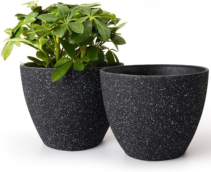 LA JOLIE MUSE Flower Pots Outdoor Garden Planters, Indoor Plant Pots by LaJol%C3%ADeMuse