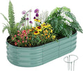 Metal Planter Garden Flower Bed Raised Beds by ZFHgarden