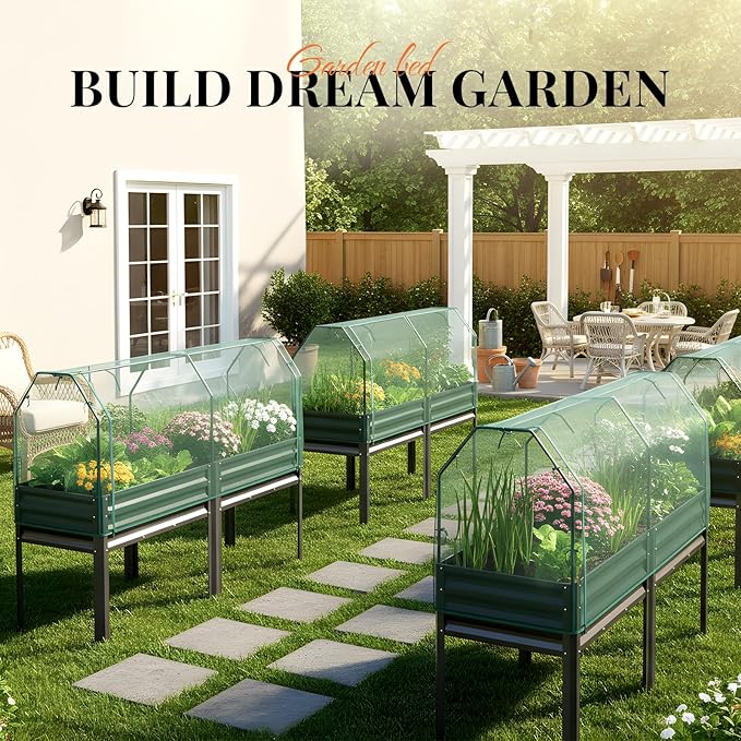 KING BIRD Large Raised Garden Bed - Image 8