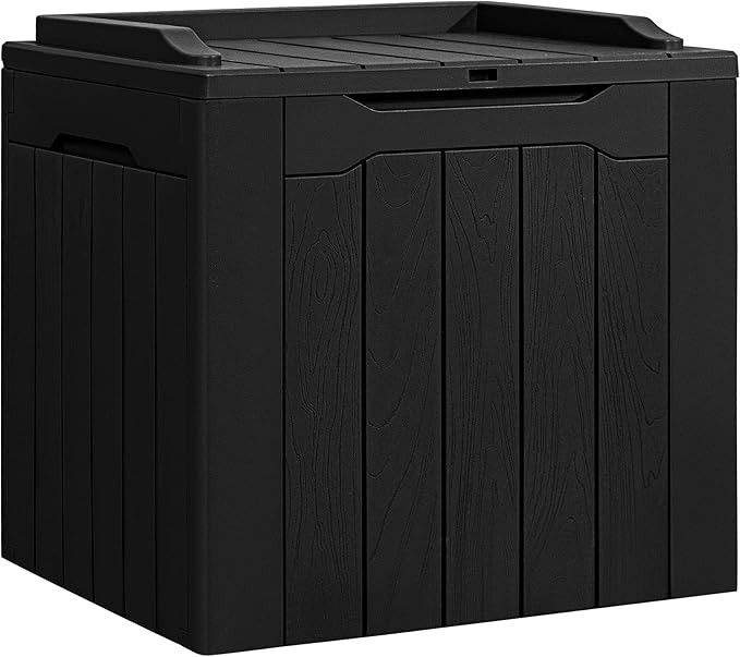 Flamaker Deck Box 31 Gallon Waterproof Resin Small Deck Box by Flamaker