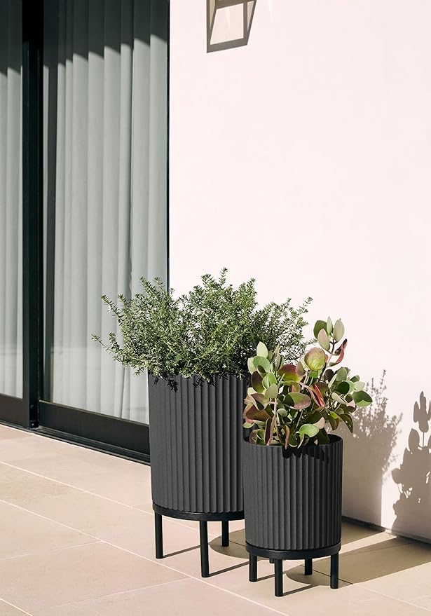 Veradek Demi Series Round Planter w/Stand - Image 6