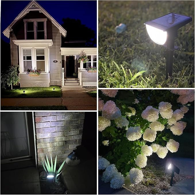 Solar Lights Outdoor Waterproof IP65, Solar Powered 76 LED 3 Lighting Modes - Image 7