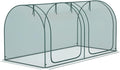 Outsunny 8' x 4' Crop Cage, Plant Protection Tent by Outsunny