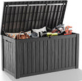 ROJIK 180 Gallon Outdoor Storage Box Waterproof-Patio Furniture Resin Deck Box by ROJIK