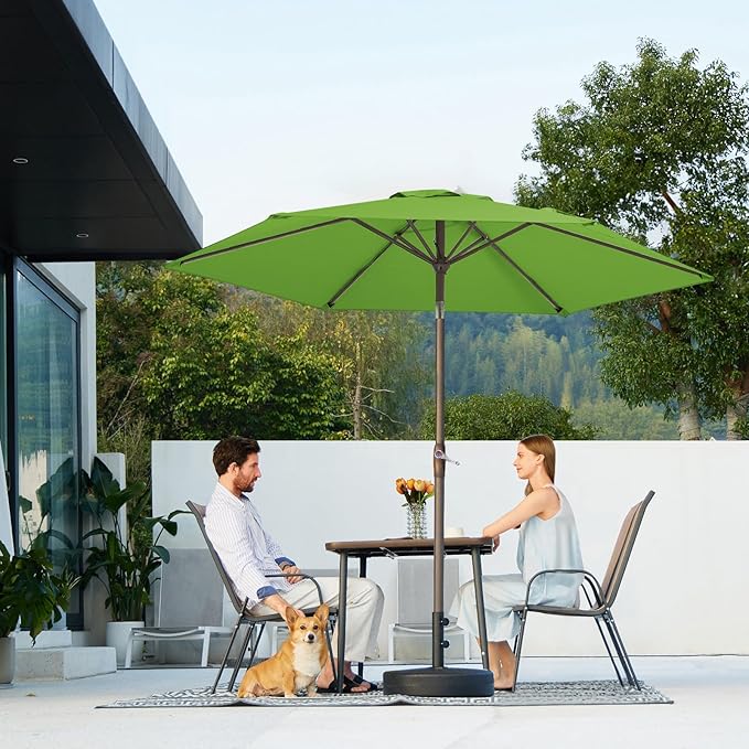 JEAREY 7.5FT Patio Umbrella Market Table Umbrella - Image 6