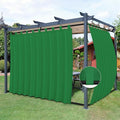 Easy-Going Outdoor Patio Curtains Detachable Tab Top Windproof Weatherproof by Easy-Going