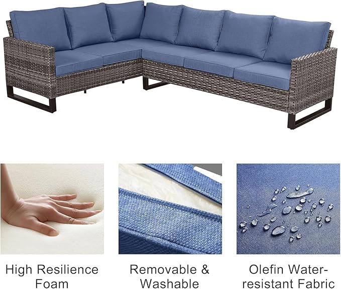 Belord Patio Sectional Furniture Set - Image 9