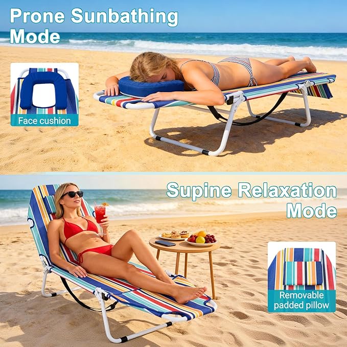 ABORON 2-in-1 Tanning Chair - Image 6