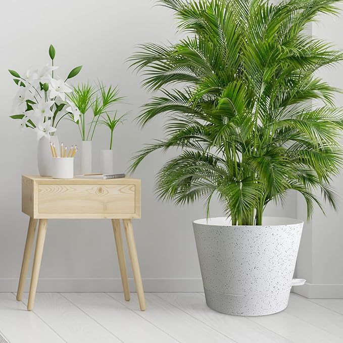 12 inch Large Self Watering Pots, Plant Pots - Image 7